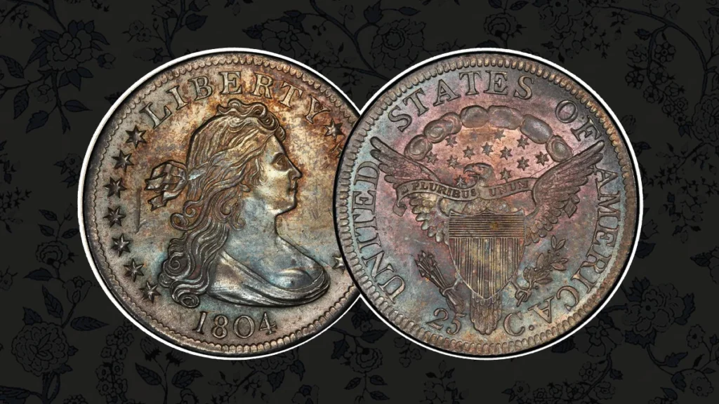 6. 1804 Draped Bust Quarter