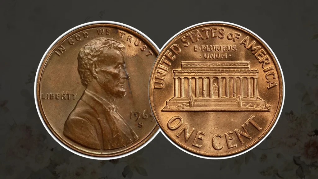 10. 1969 S Lincoln Penny