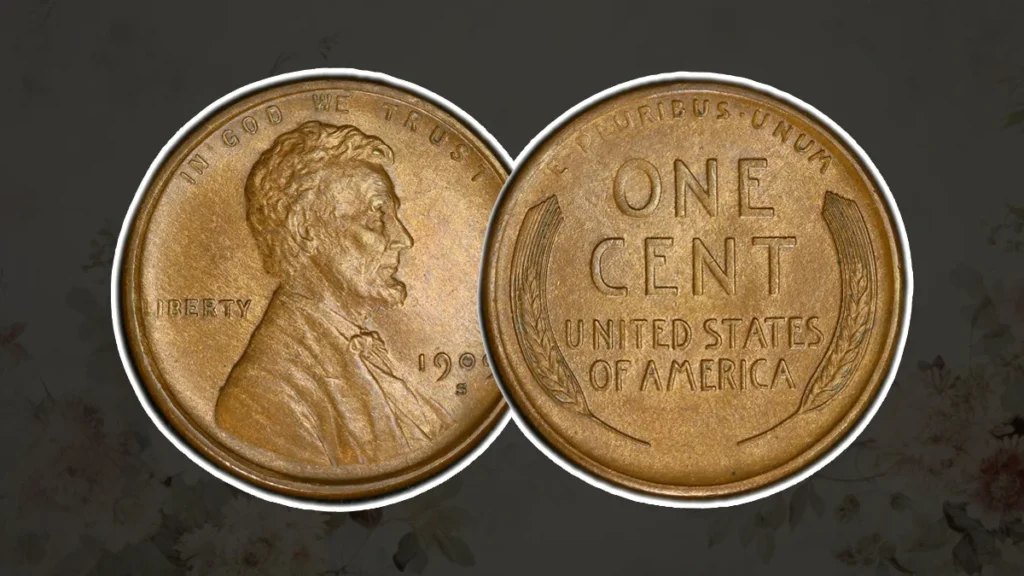 4. 1909 S VDB Lincoln Penny