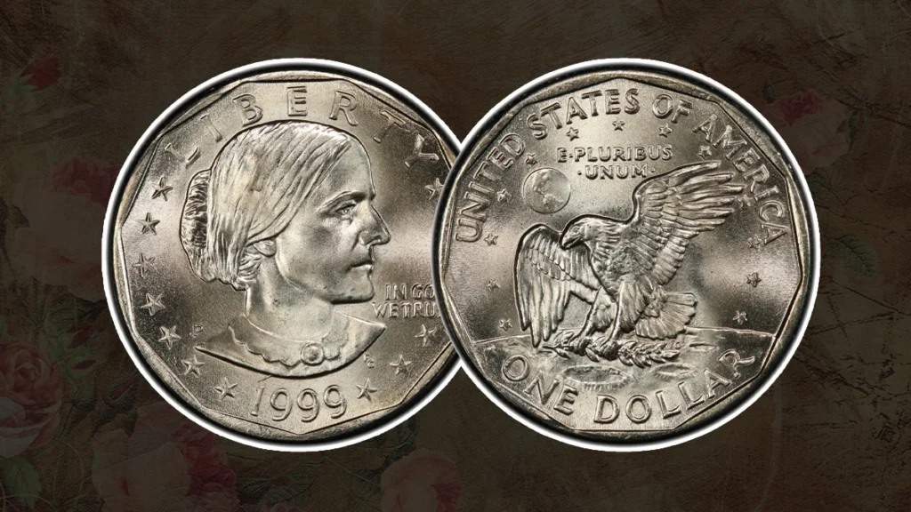 9. 1999 P Susan B. Anthony 1 Struck on a 1999 Georgia Quarter