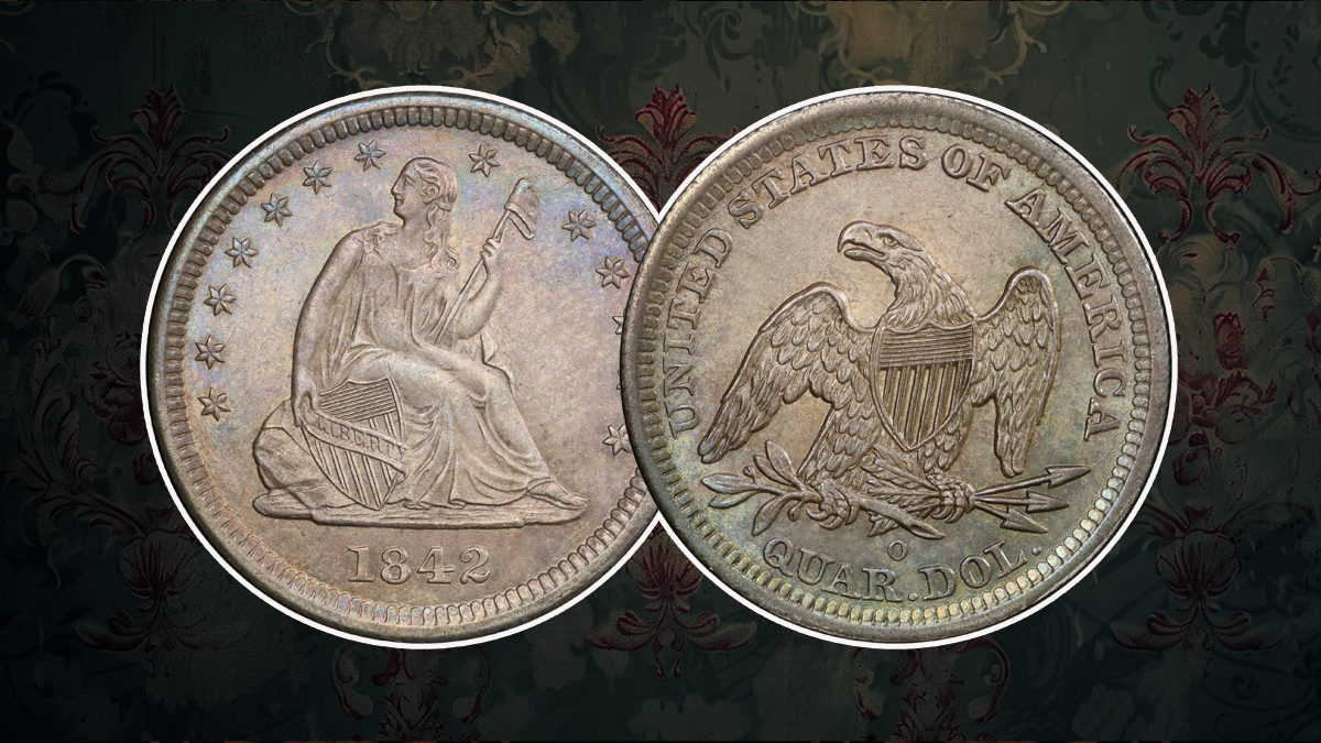 1842 O Liberty Seated Quarter: A Collector’s Guide