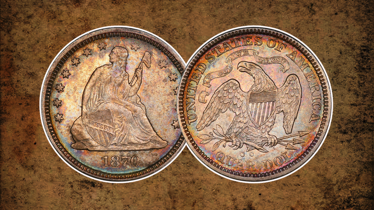 1870 CC Liberty Seated Quarter: A Numismatic Rarity