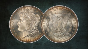 1884 S Morgan Silver Dollar