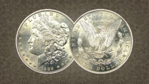 1889 CC Morgan Silver Dollar