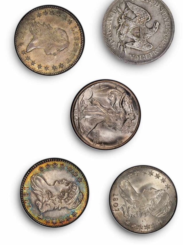 10 Rare Early Silver Half Dollars