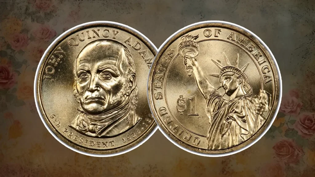 2008 John Quincy Adams Presidential Coin