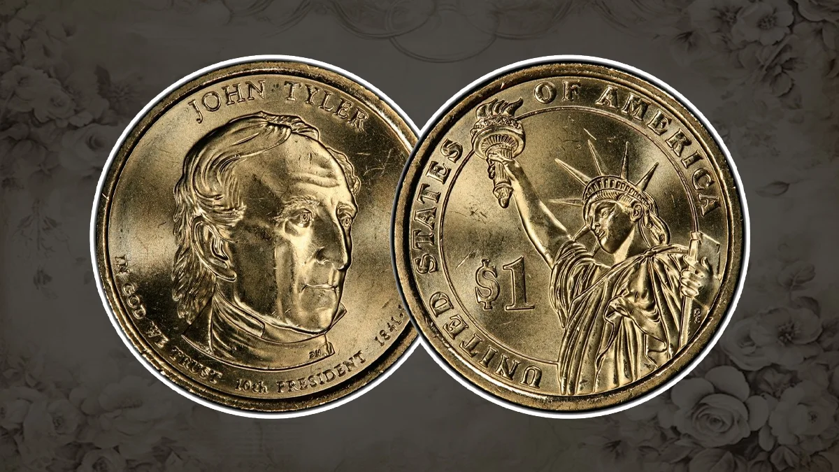 2009 John Tyler Presidential Dollar Coin