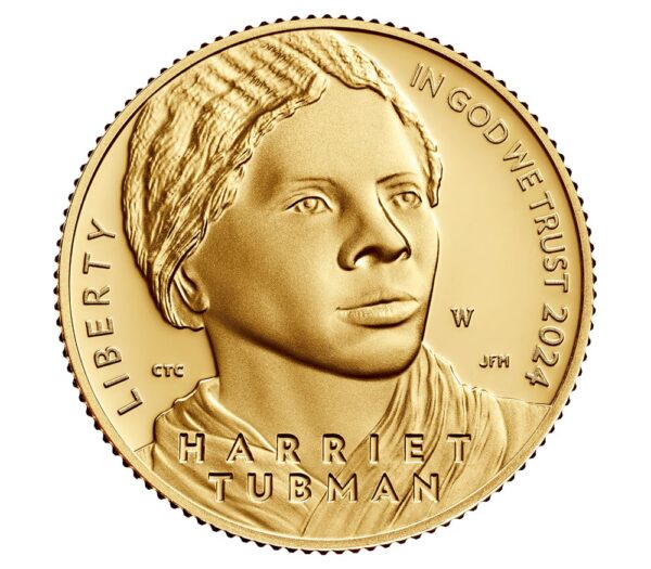 Harriet Tubman 2024 Proof Five-Dollar Gold Coin