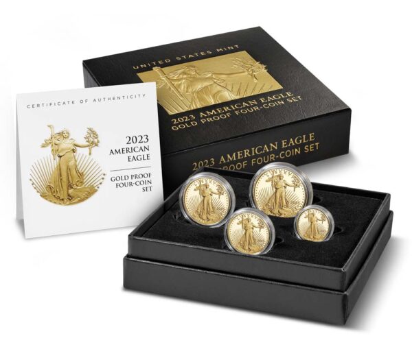 American Eagle 2023 Gold Proof Four-Coin Set