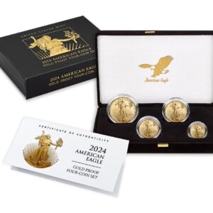 American Eagle 2024 Gold Proof Four-Coin Set