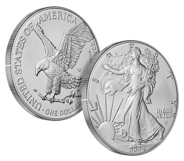 American Eagle 2024 One Ounce Silver Uncirculated Coin