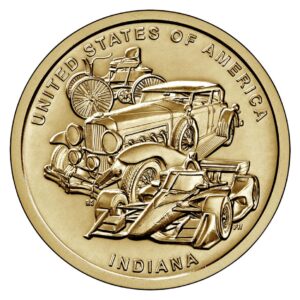 American Innovation $1 Coin 2023 Rolls and Bags - Indiana