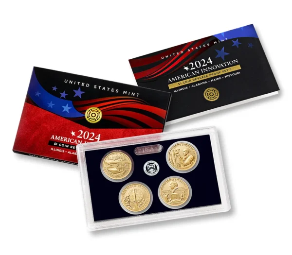 American Innovation 2024 $1 Coin Reverse Proof Set