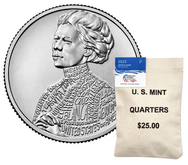 American Women Quarters 2023 Rolls and Bags - Jovita Idar