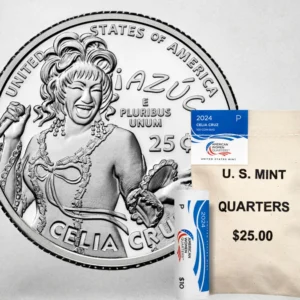 American Women Quarters 2024 Rolls and Bags - Celia Cruz