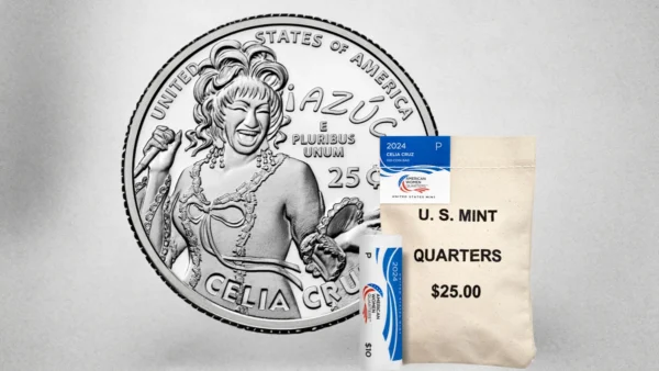 American Women Quarters 2024 Rolls and Bags - Celia Cruz