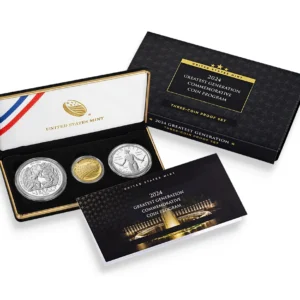 Greatest Generation 2024 Three-Coin Proof Set