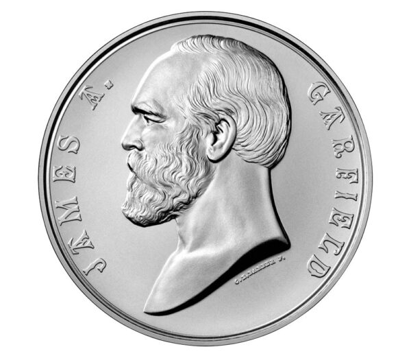 James A. Garfield Presidential Silver Medal