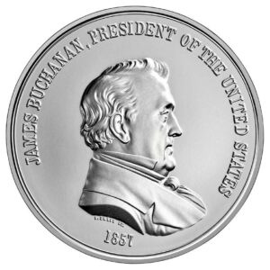 James Buchanan Presidential Silver Medal