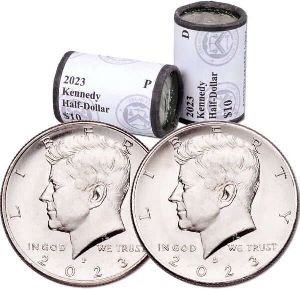 Kennedy 2023 Half Dollar Two-Roll Set