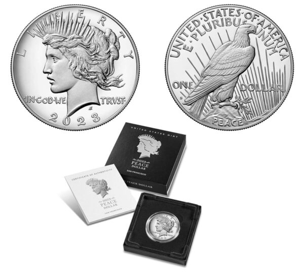 Peace Silver Dollar 2023 Proof Coin