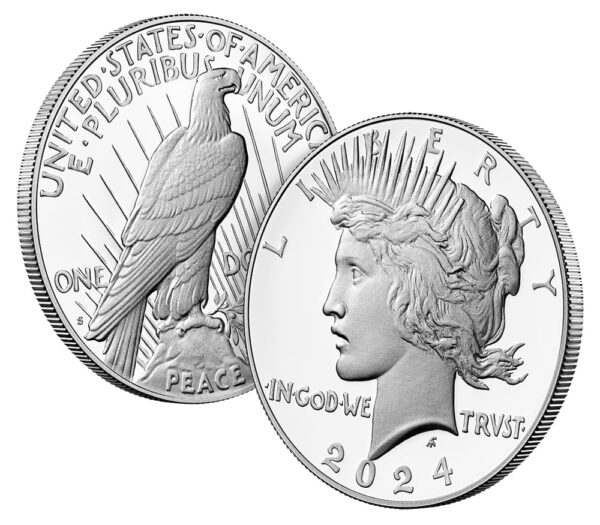 Peace Silver Dollar 2024 Proof Coin