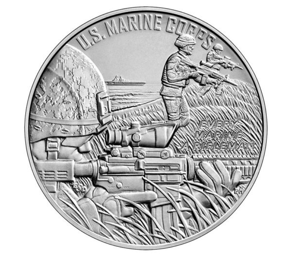 U.S. Army One-Ounce Silver Medal