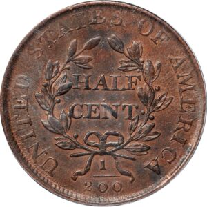 1807 Draped Bust Half Cent