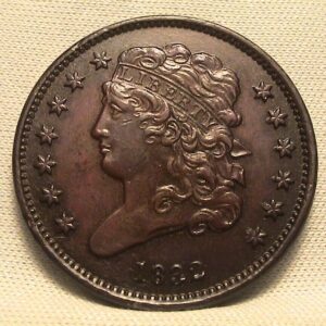 1832-P Classic Head Half cent