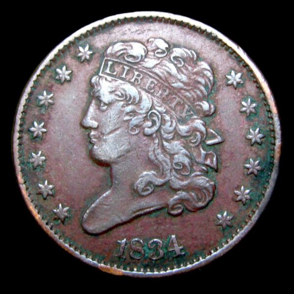 1834 Classic Head Half Cent. Nice Coin low mintage