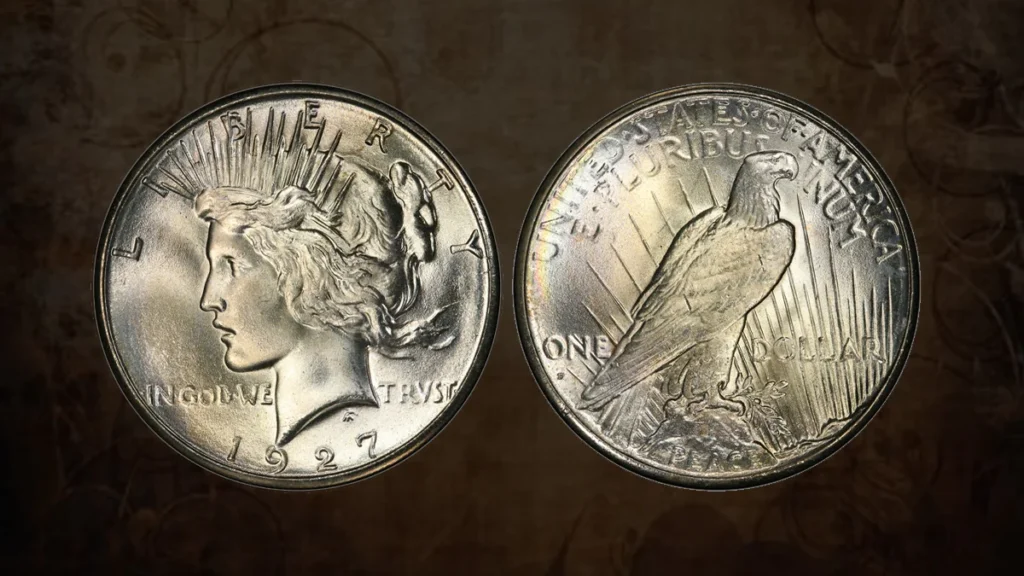 1927 S Peace Dollar