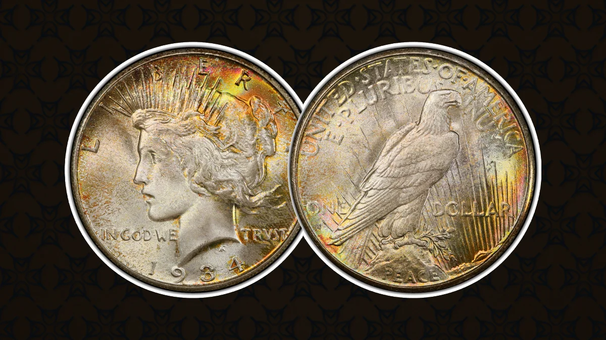 1934 S Peace Dollar