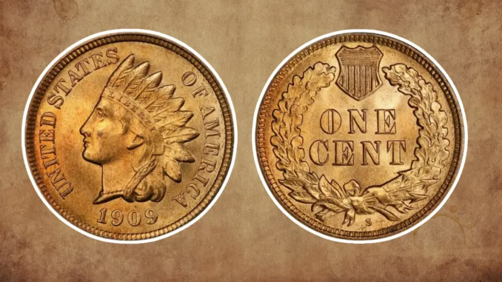 10 Valuable Cent Coins: Lincoln and Indian Head Pennies 2 1. 1909 S Indian Head Penny Regular Strike