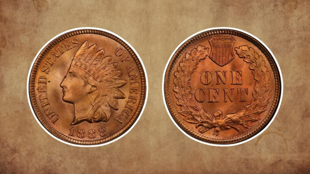 10 Valuable Cent Coins: Lincoln and Indian Head Pennies 11 10.1888 Indian Head Penny Regular Strike