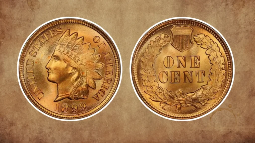 10 Valuable Cent Coins: Lincoln and Indian Head Pennies 3 2. 1899 Indian Head Penny Regular Strike