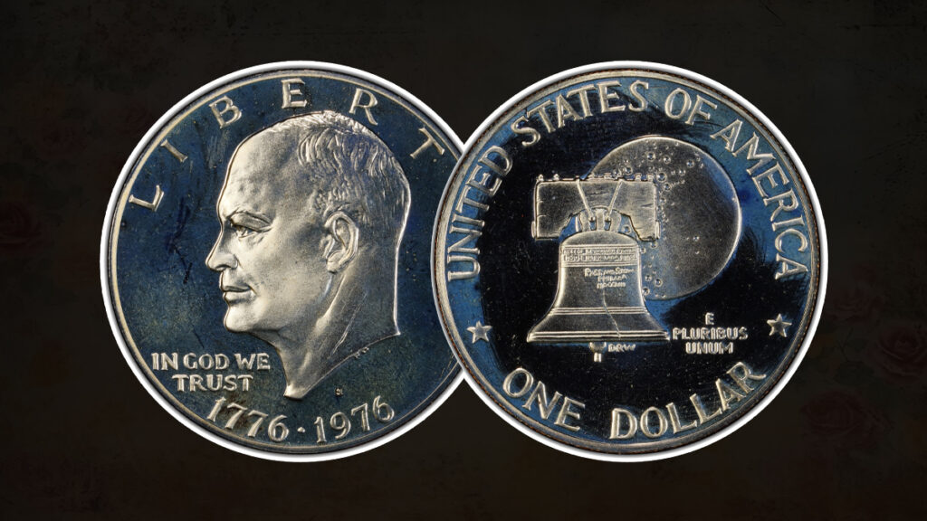 13 Most Valuable Coins in Circulation 4 3. 1976 S Clad Proof Eisenhower Dollar