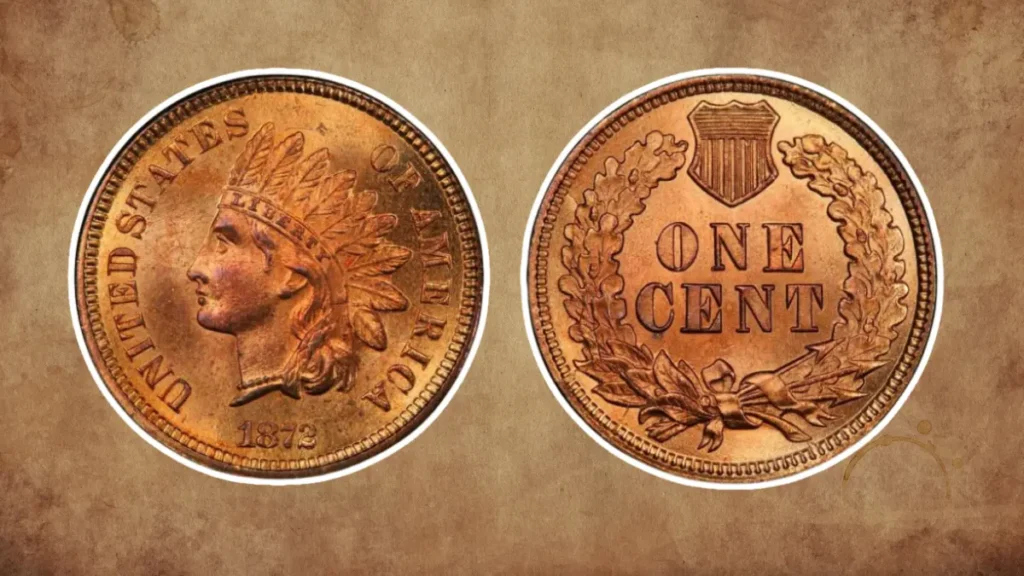 10 Valuable Cent Coins: Lincoln and Indian Head Pennies 7 6. 1872 Indian Head Penny Regular Strike