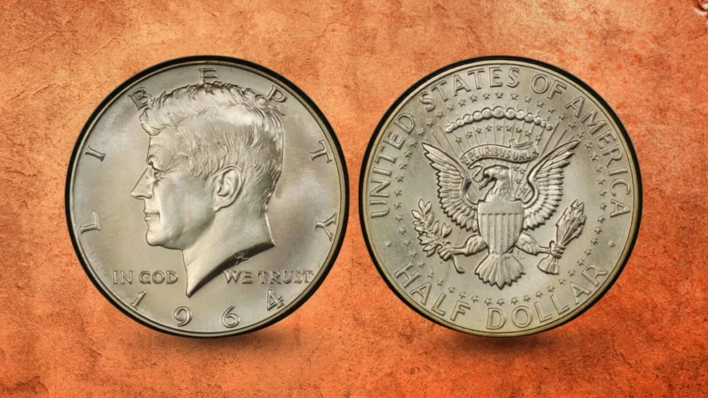 13 Most Valuable Kennedy Half Dollar Coins Worth Money 2 1. 1964 Kennedy Half Dollar Special Strike SMS SP68