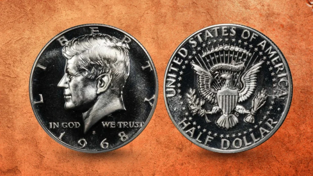 13 Most Valuable Kennedy Half Dollar Coins Worth Money 3 2. 1968 Kennedy Half Dollar Proof