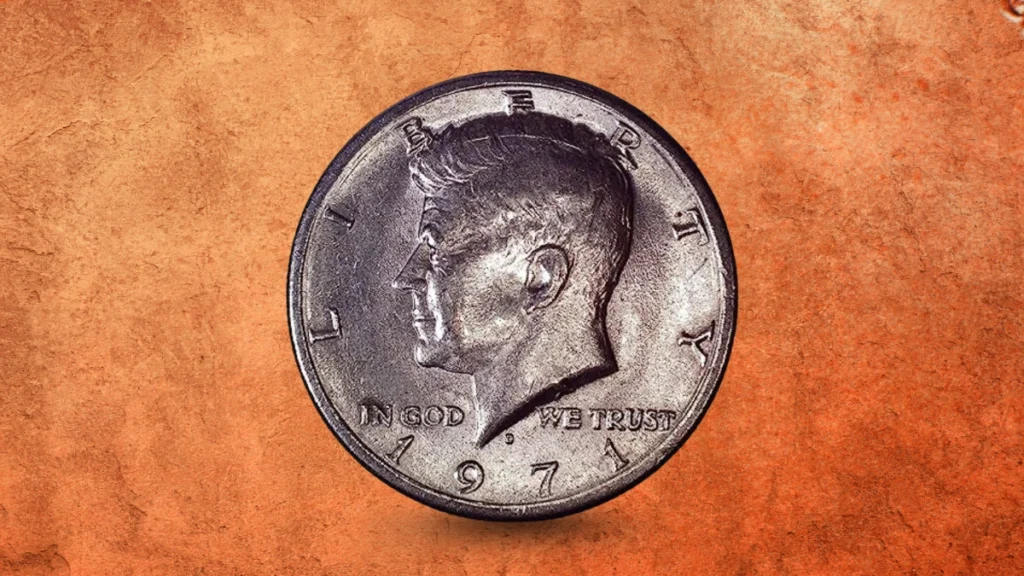 13 Most Valuable Kennedy Half Dollar Coins Worth Money 7 6. 1971 D Kennedy Half Dollar