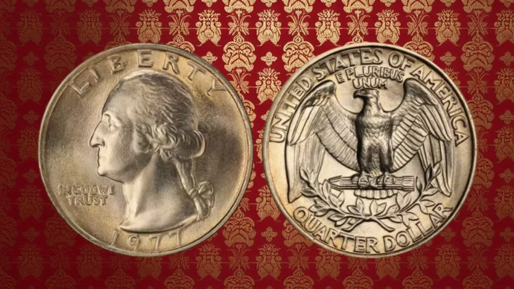 1977 Quarter Coin